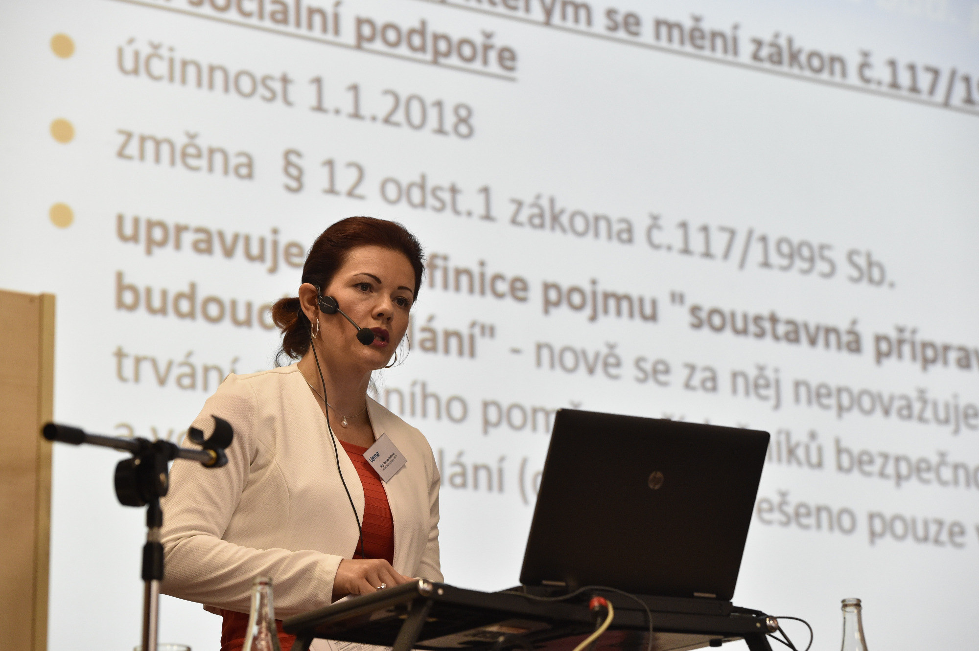 Renata Kolková připomíná nejdůležitjěší legislativní změny